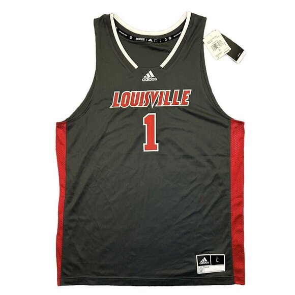 adidas Other - adidas Mens Louisville Cardinals #1 Basketball Jersey Size L - Large - NWT $90